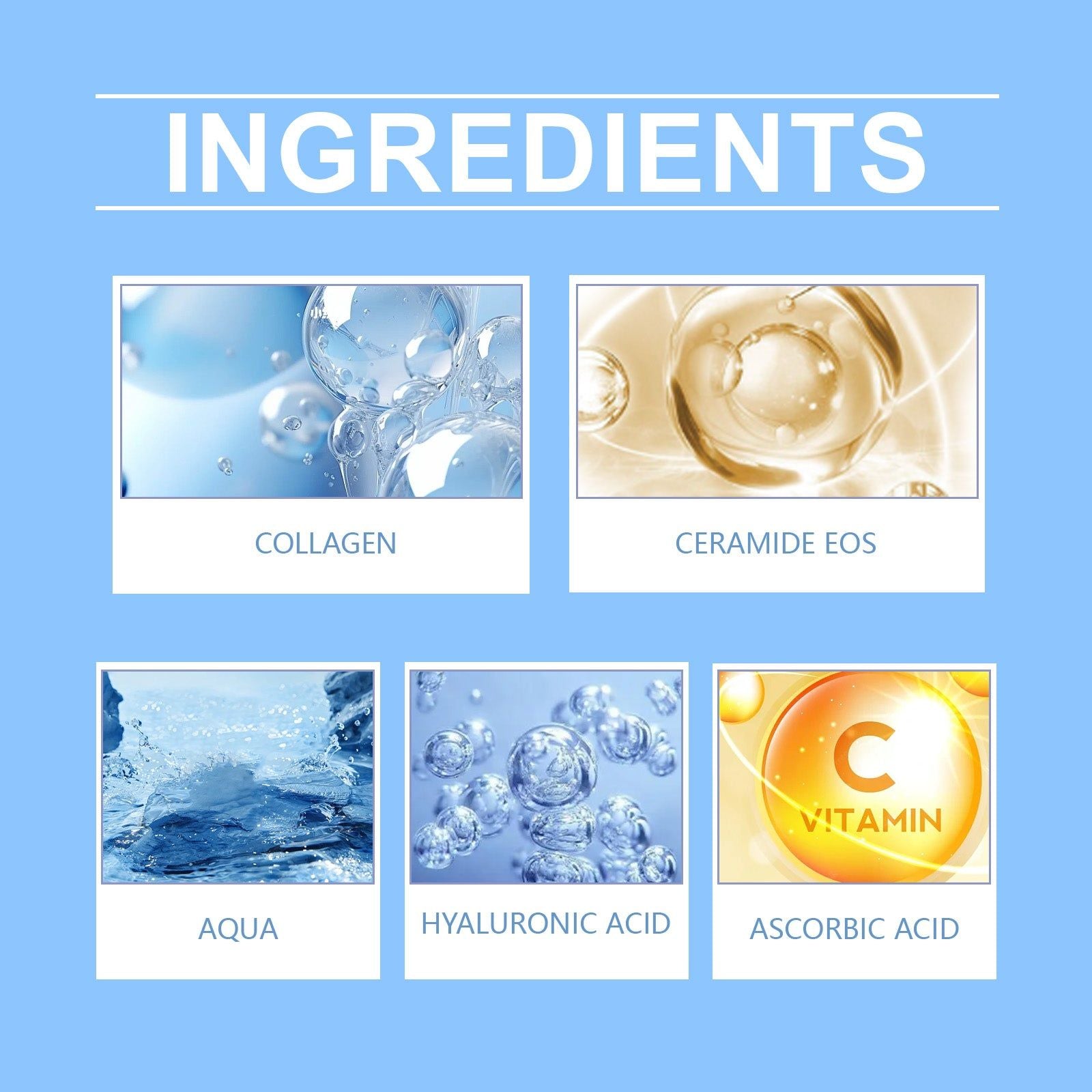 Revitalize Your Skin with Collagen Hyaluronic Acid Essence, Firming and Moisturizing ,30ml