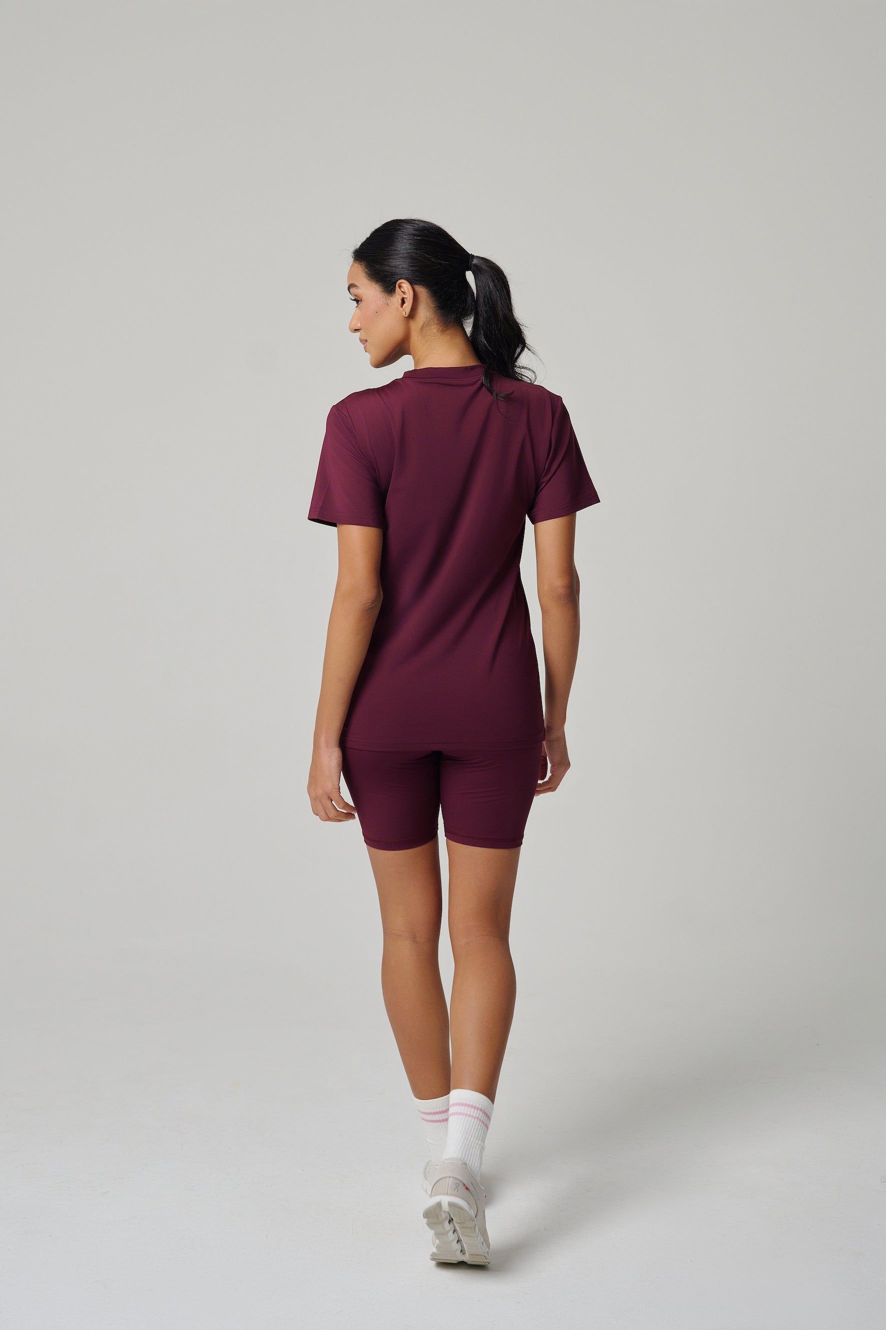 شورتات الدراجات النسائية الكلاسيكية من MULU - كستنائي