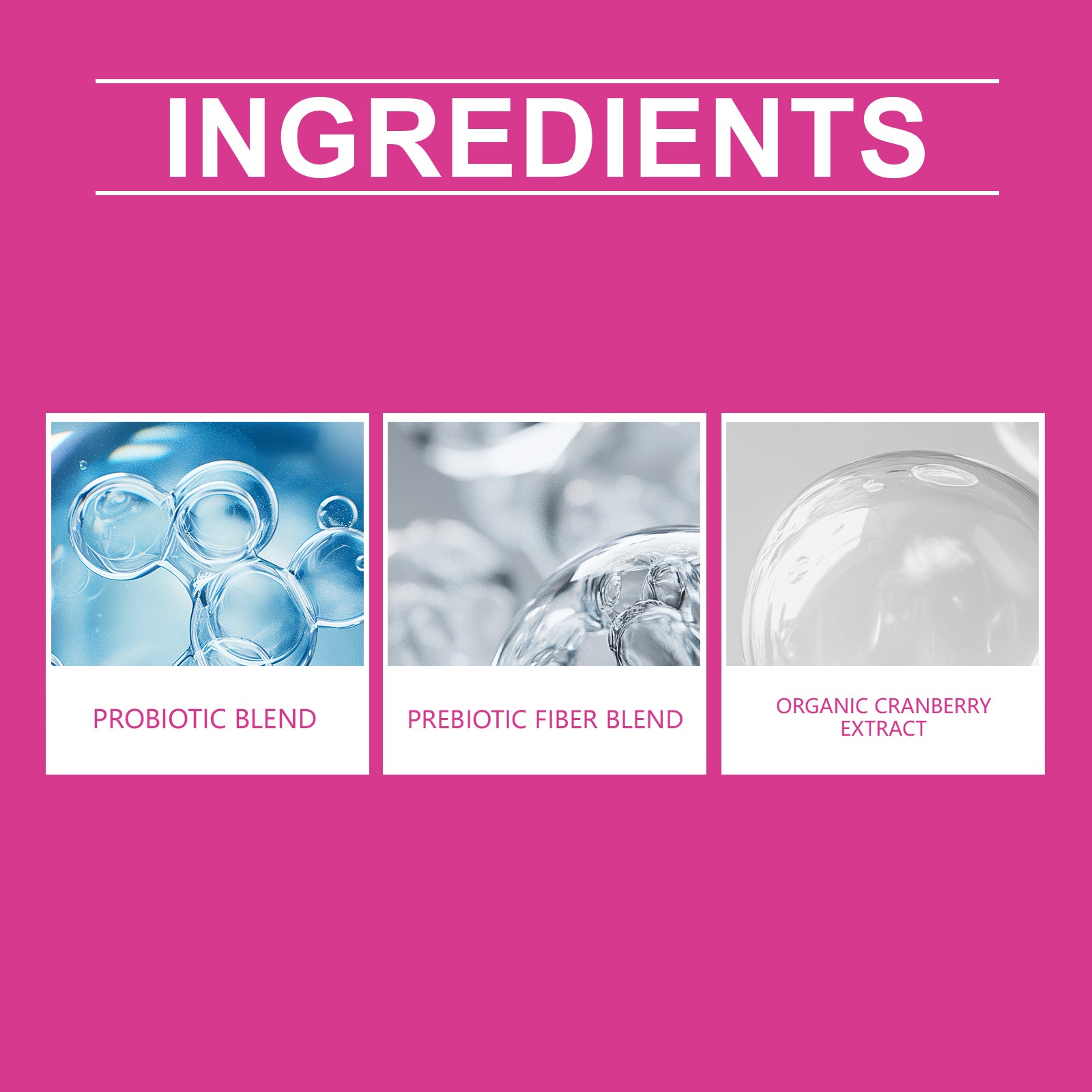 Boost Your Body Care with Female Probiotic Capsules for Gut, Vagina, and Urinary Health ,60 capsules