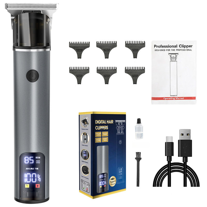 Rechargeable Hair Clipper Grooming Kit