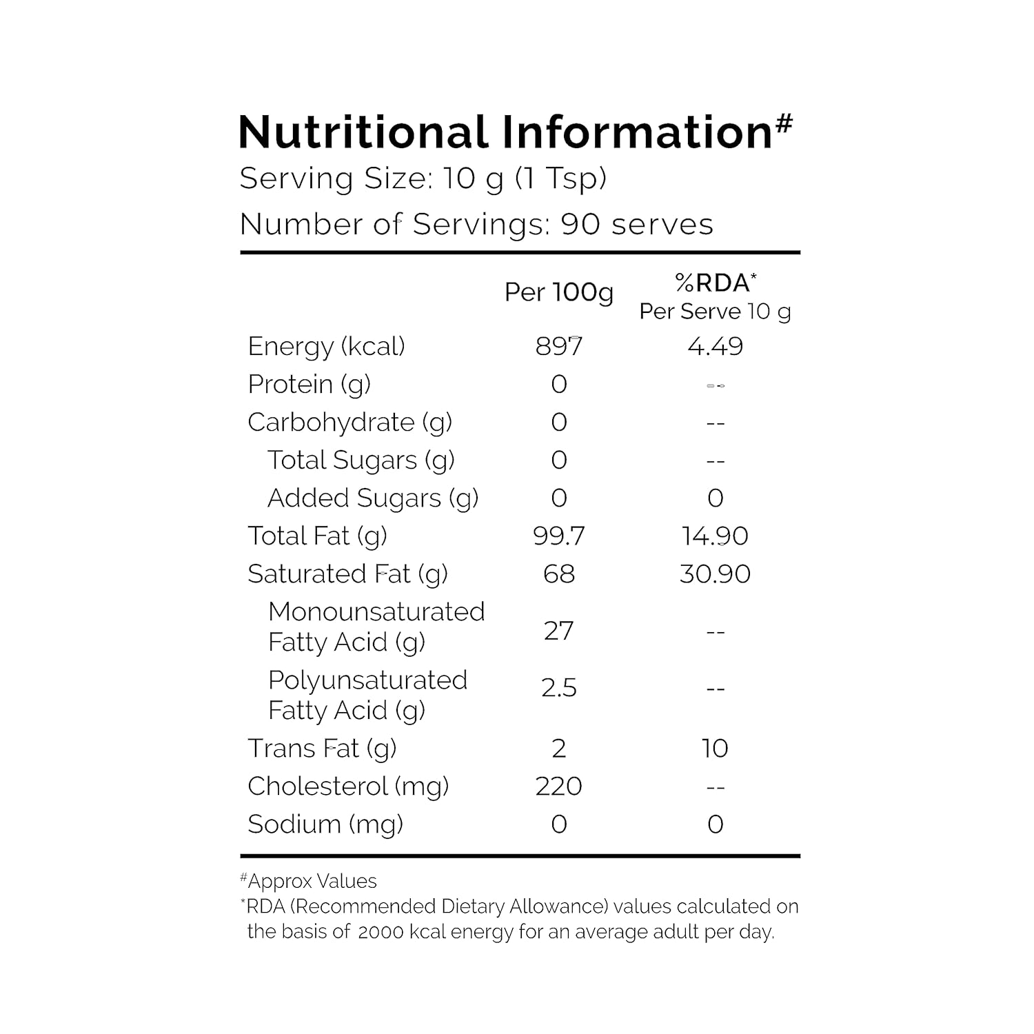 Auric Premium Cow Ghee Lab Certified 1000 ml (900g)