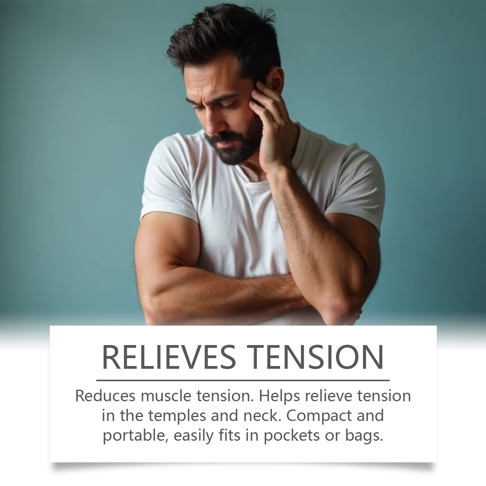 Body Care Roll-On, Portable Muscle Tension Relief, Daily Comfort ,10ml