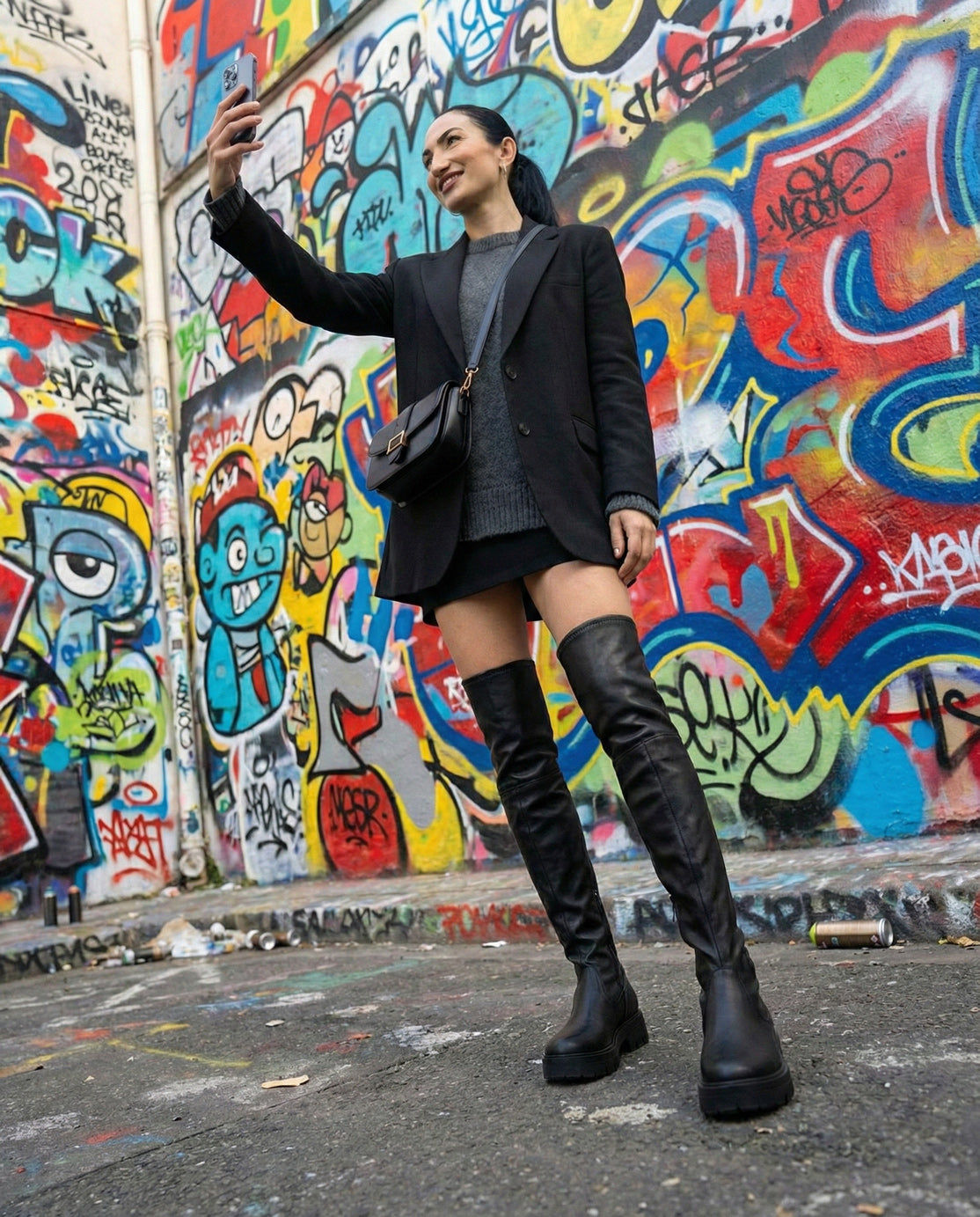 Stuart Weitzman Lowland Ultralift Over-the-knee Boots Ankle Boots