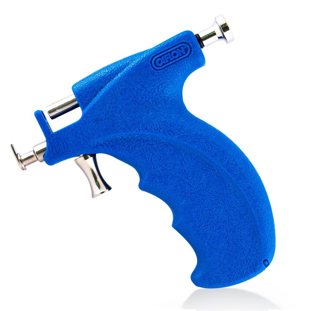 Caflon Ear Piercing Gun, Blue, Gold