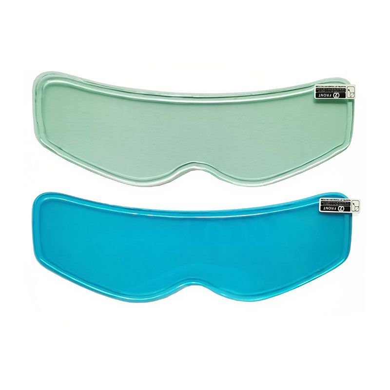 2 Pack Rainproof Aniti Fog Visor Helmet Film Universal Motorcycle Helmet Lens Patch Screen