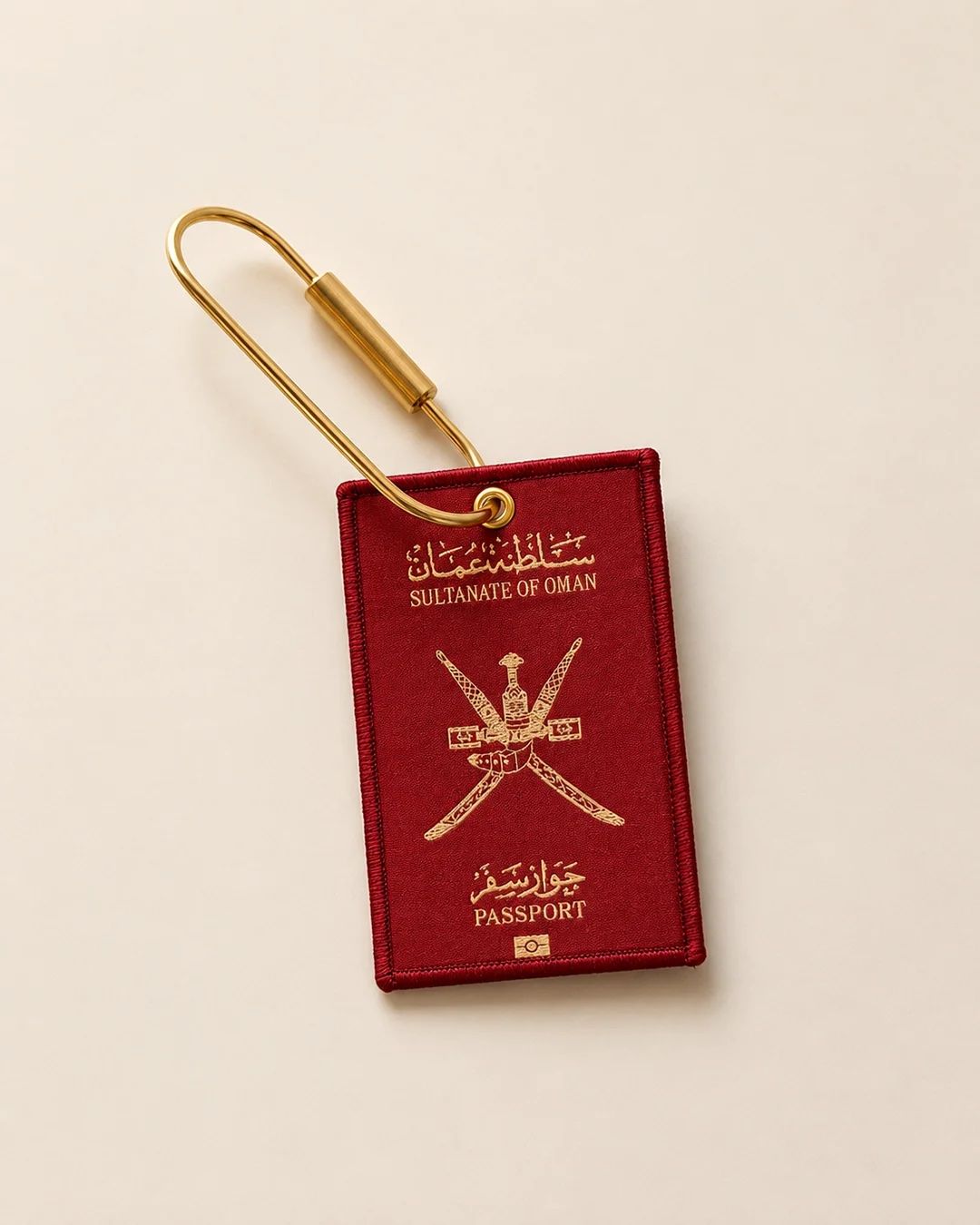 GCC Passport Luggage Tag/Charm تعليقة جواز السفر