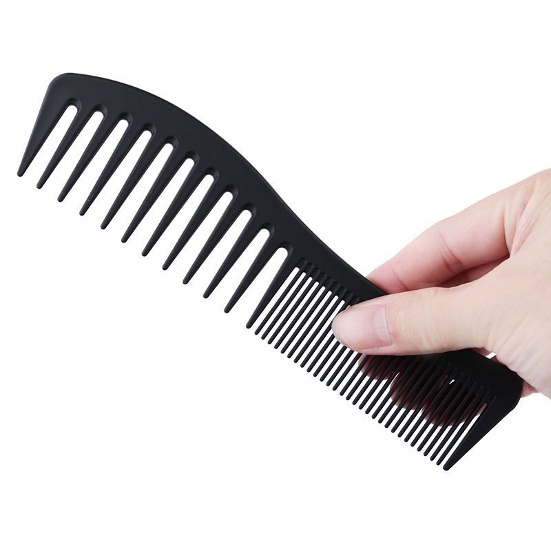 Dual Purpose Hair Comb with Wide & Fine Teeth