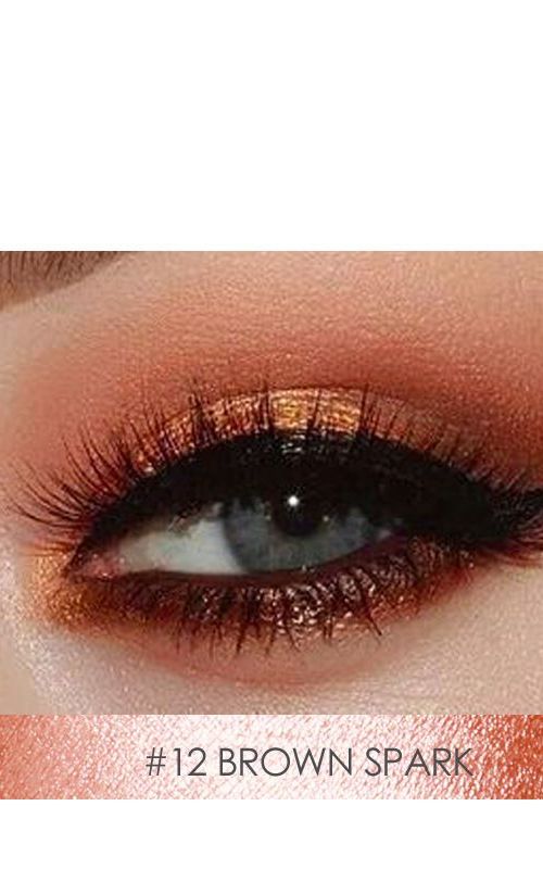 Focallure Waterproof Eyeshadow Stick - 12 Color Palette for Long-lasting Eye Makeup