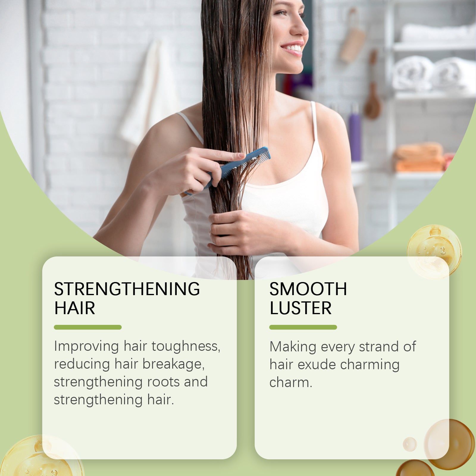 Batana Hair Care Essential Oil, Nourishing, Hydrating, Repair, Smoothing, Natural Hair Care ,100ml