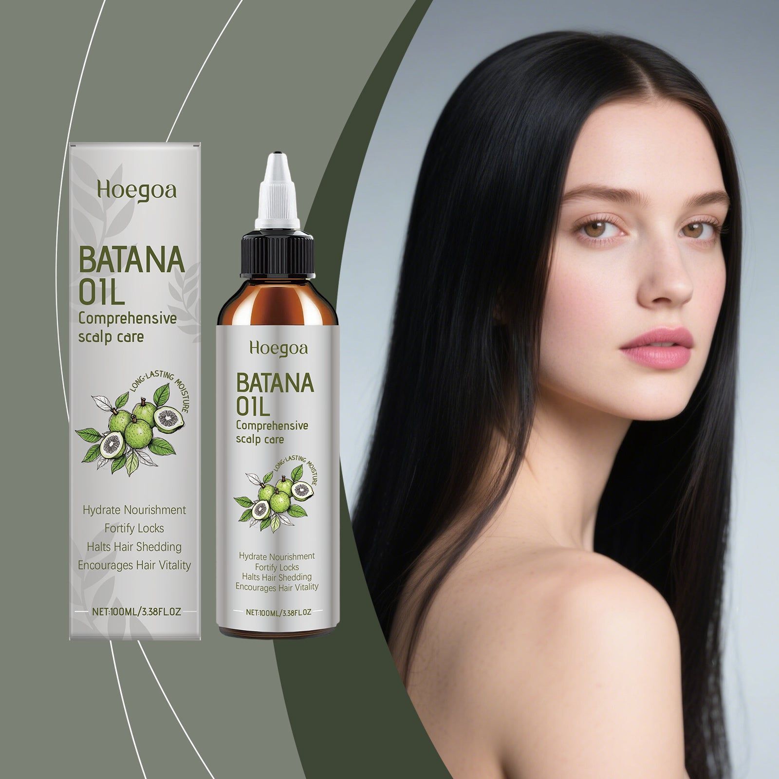 Batana Hair Oil for Deep Nourishment, Repair, and Shine, Hair Care Essential ,100ml
