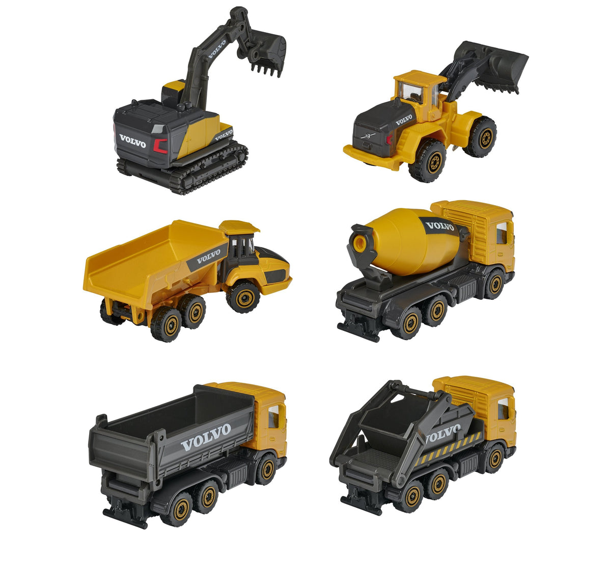 Majorette Volvo Construction Vehicle Die-Cast Toy — 1pc