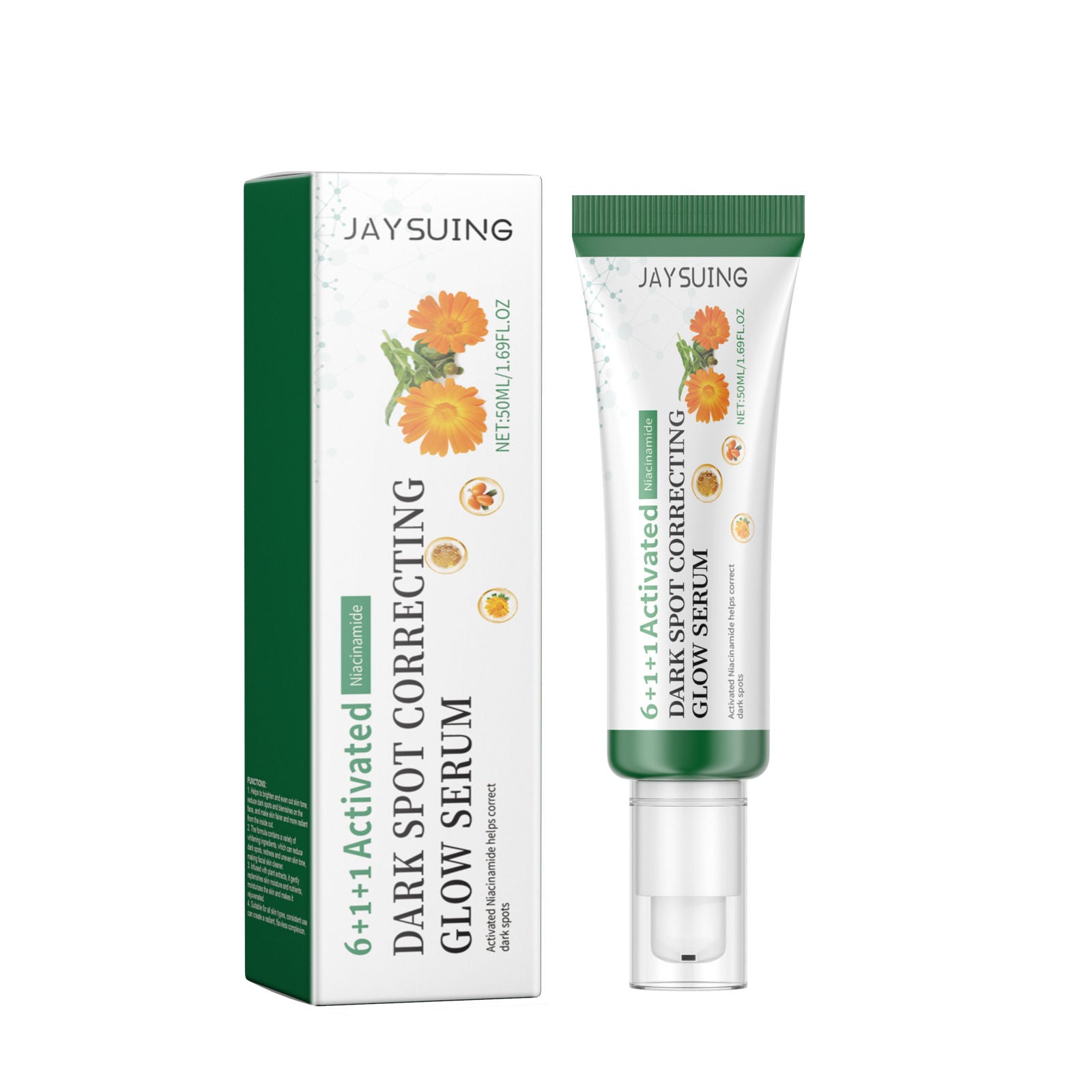 Brightening Serum for Facial Care, Hydrates, Brightens, and Evens Skin Tone ,50ml