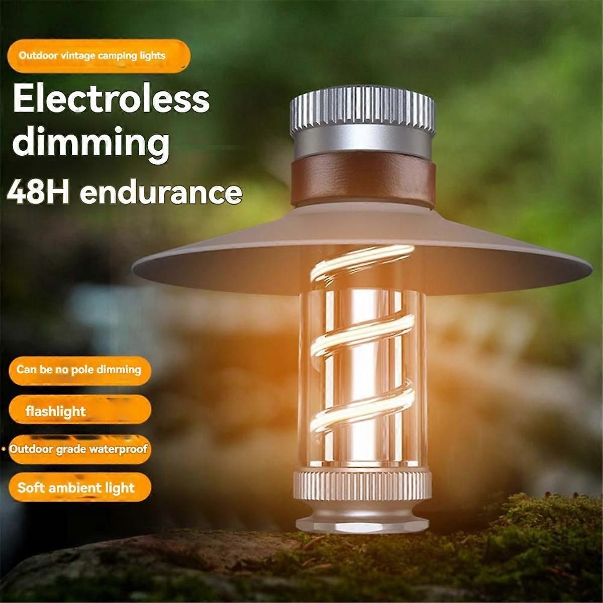 2000mAh Camping Lantern for Replacement Camping Lamp with 4 Lighting Modes