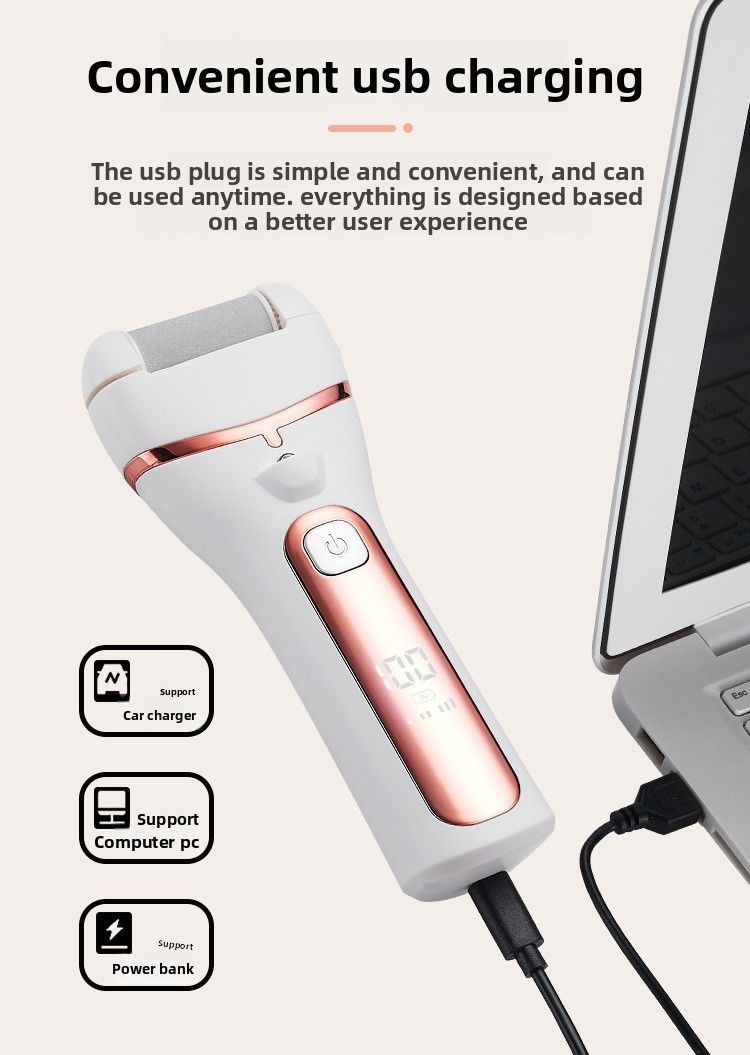 Rechargeable Foot Pedicure Device