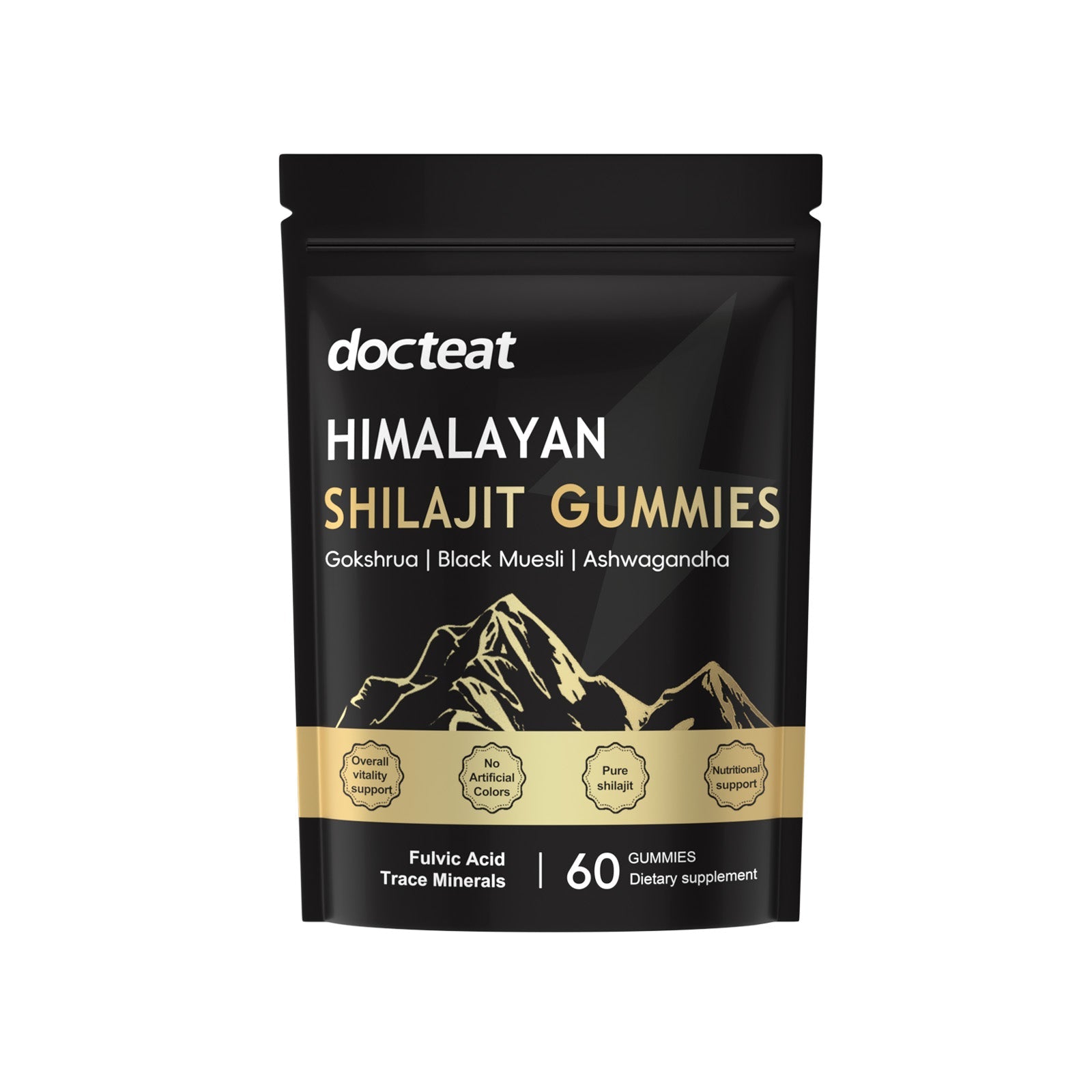 Boost Energy and Vitality with Xilai Zhi Gummy Candies, Daily Body Care Supplement ,60 gummies