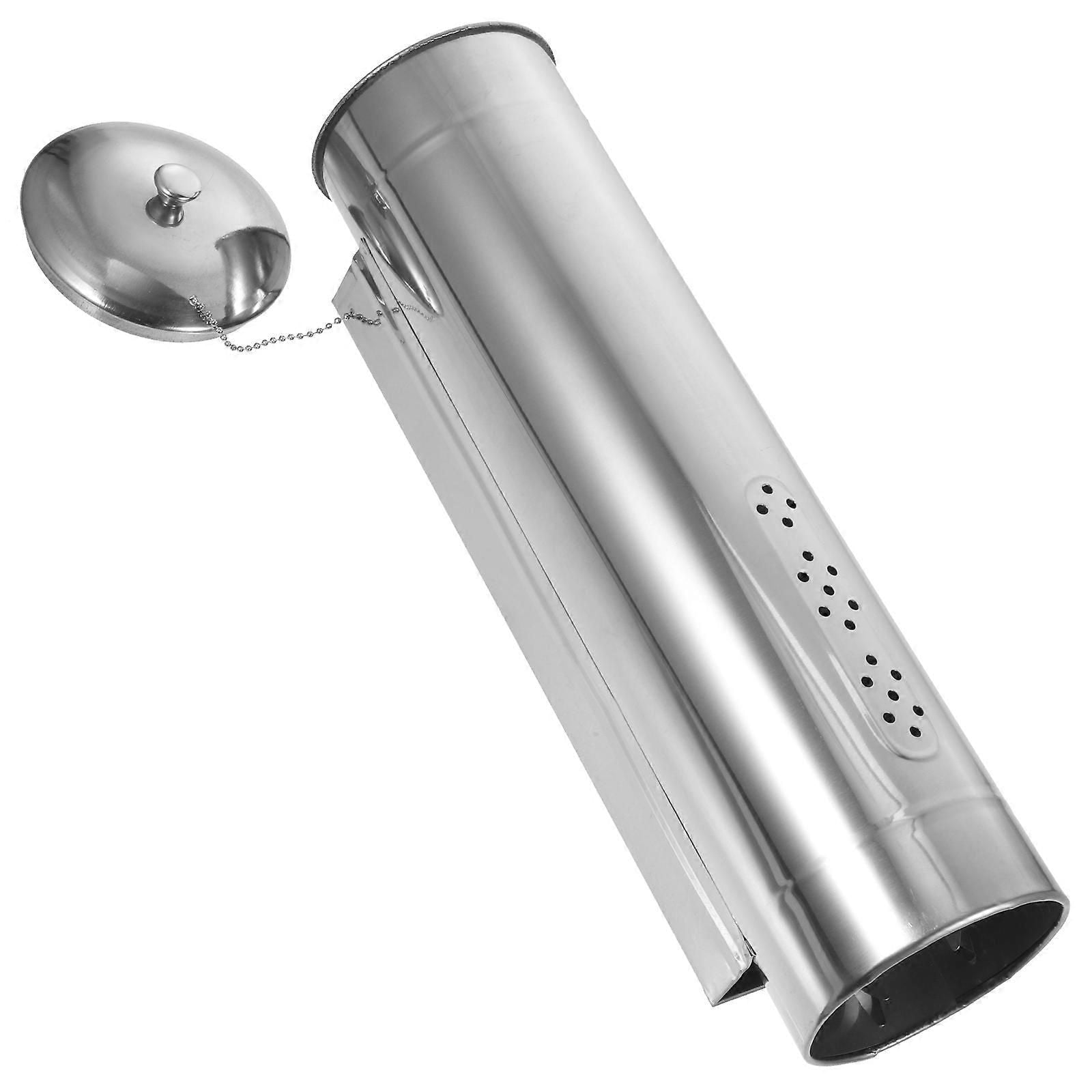 Stainless Steel Cup Dispenser Wall Mount Holder With Lid