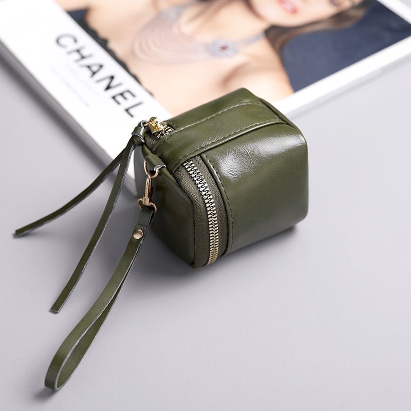 Mini Coin Purse Earphones Holder Bag Storage Bag for Keychain Lipstick Organizer