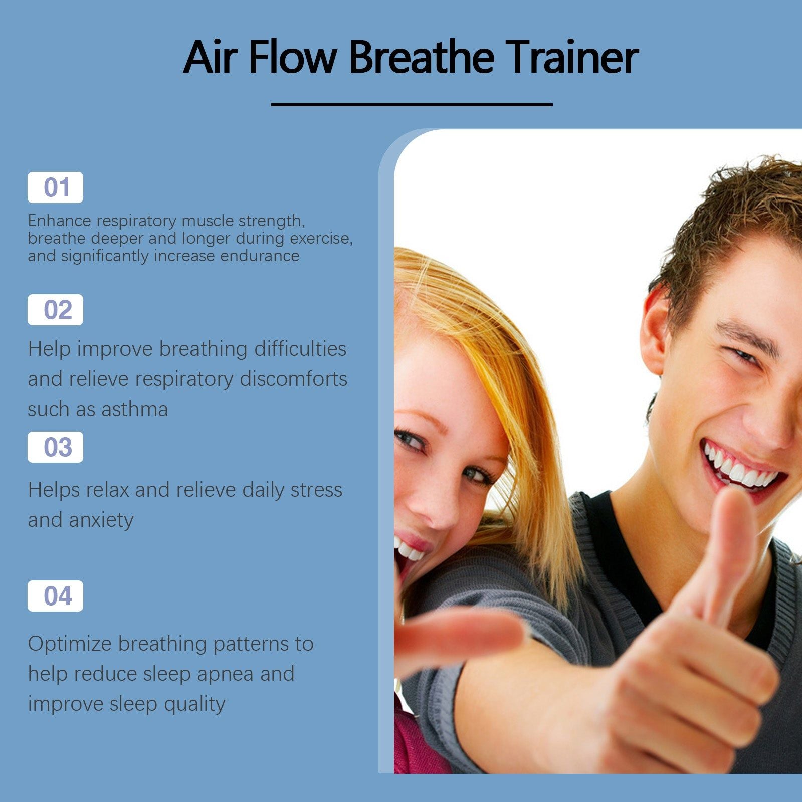 Boost Your Body Care, Improve Breathing, Relieve Nasal Congestion with EOHOE ,1pcs