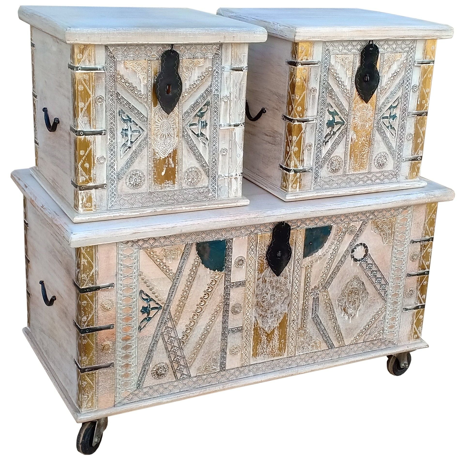 Accent Chests Set of 3 #KA3518