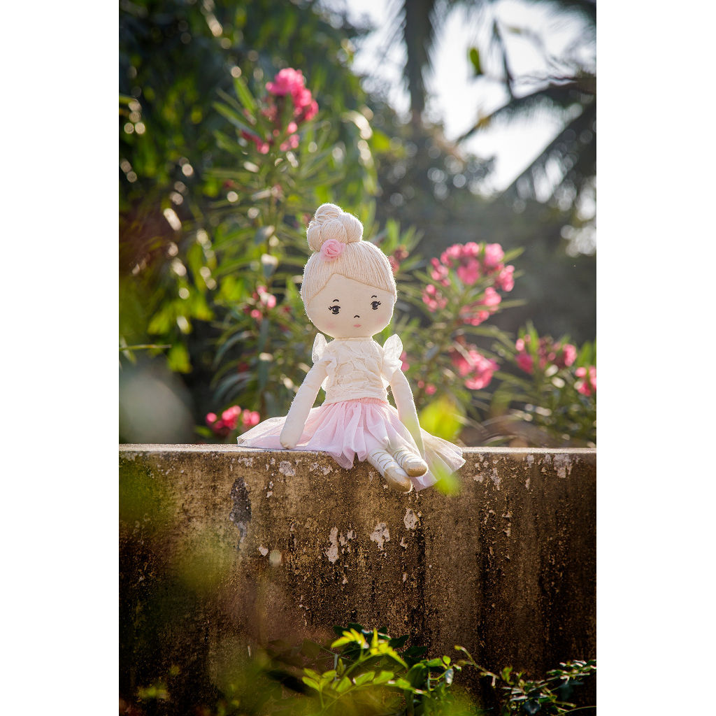 Prima Ballerina Stella Doll – Handmade Cotton Ballet Doll for Kids