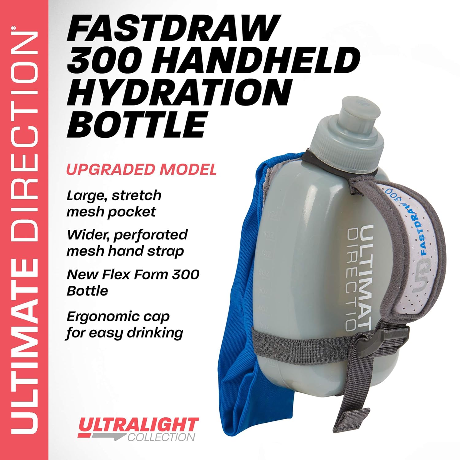 Ultimate Direction FastDraw 300 Handheld Bottle, Lichen, 300ml
