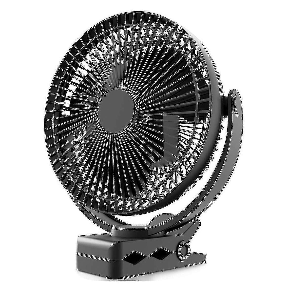 10000mah Portable Rechargeable Desk Fan With Strong Airflow Quiet
