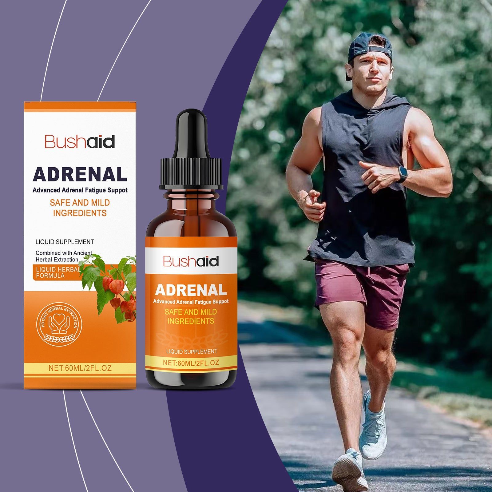 Boost Kidney Health with Natural Body Care Drops, Fast Absorption, Easy to Use ,60ml