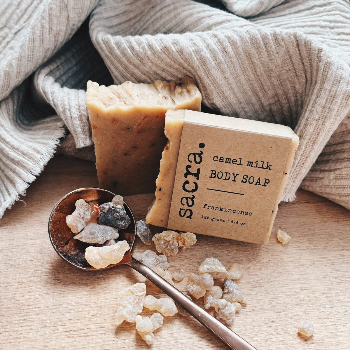 Signature Omani Frankincense Camel Milk Soap