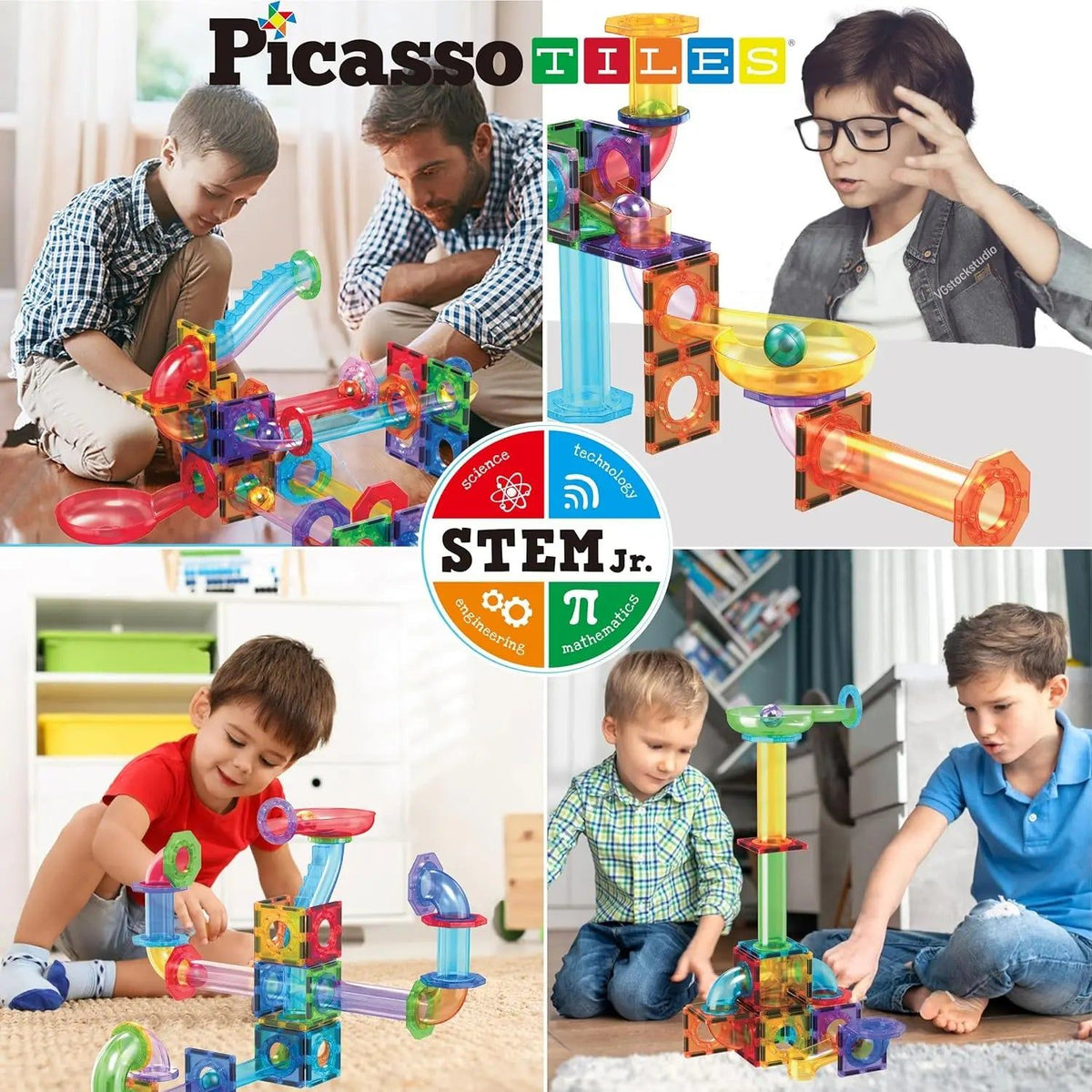 Magnetic Marble Run Set 60 pcs – PicassoTiles