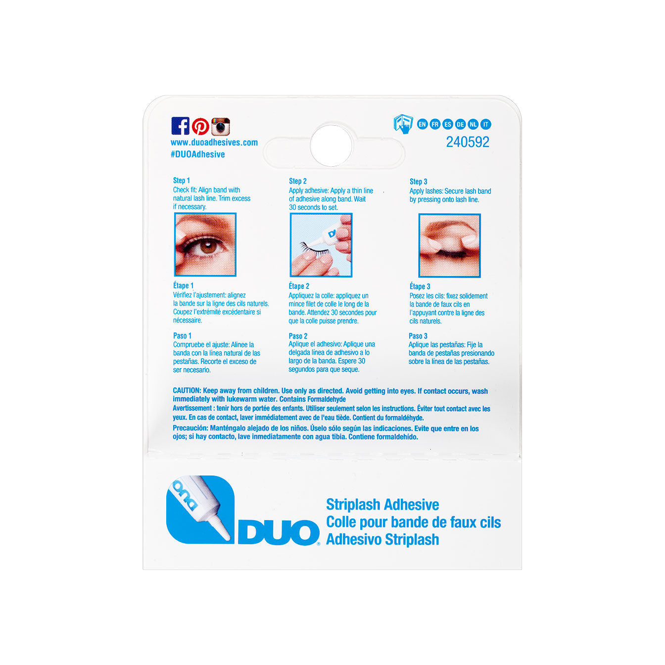 DUO Striplash Adhesive 7g - Clear