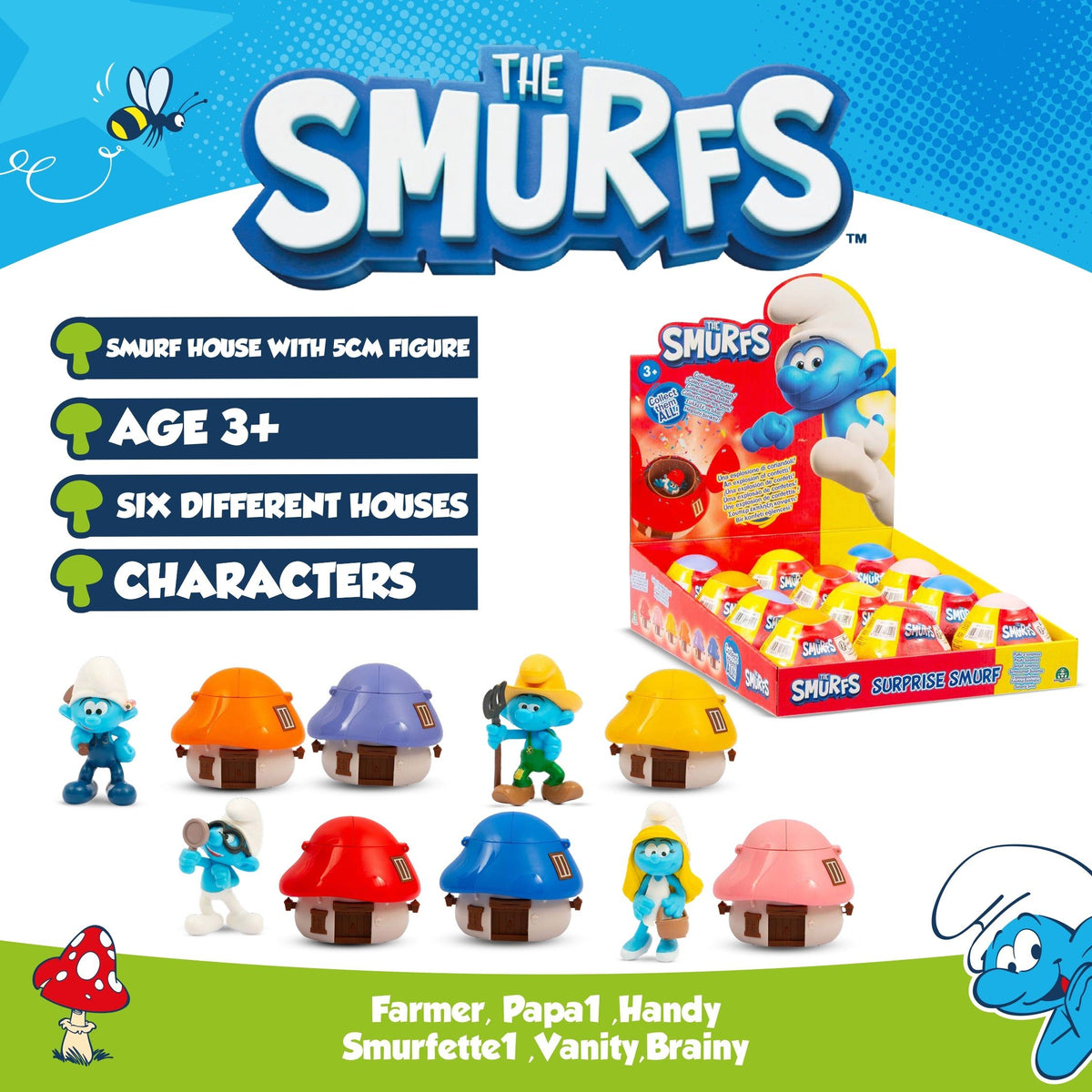 Smurfs Surprise House (Assortment - Includes 1)