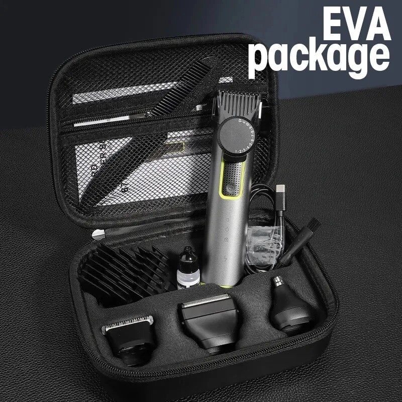 4 in 1 Cordless Rechargeable Hair Clipper Beard Trimmer for Men