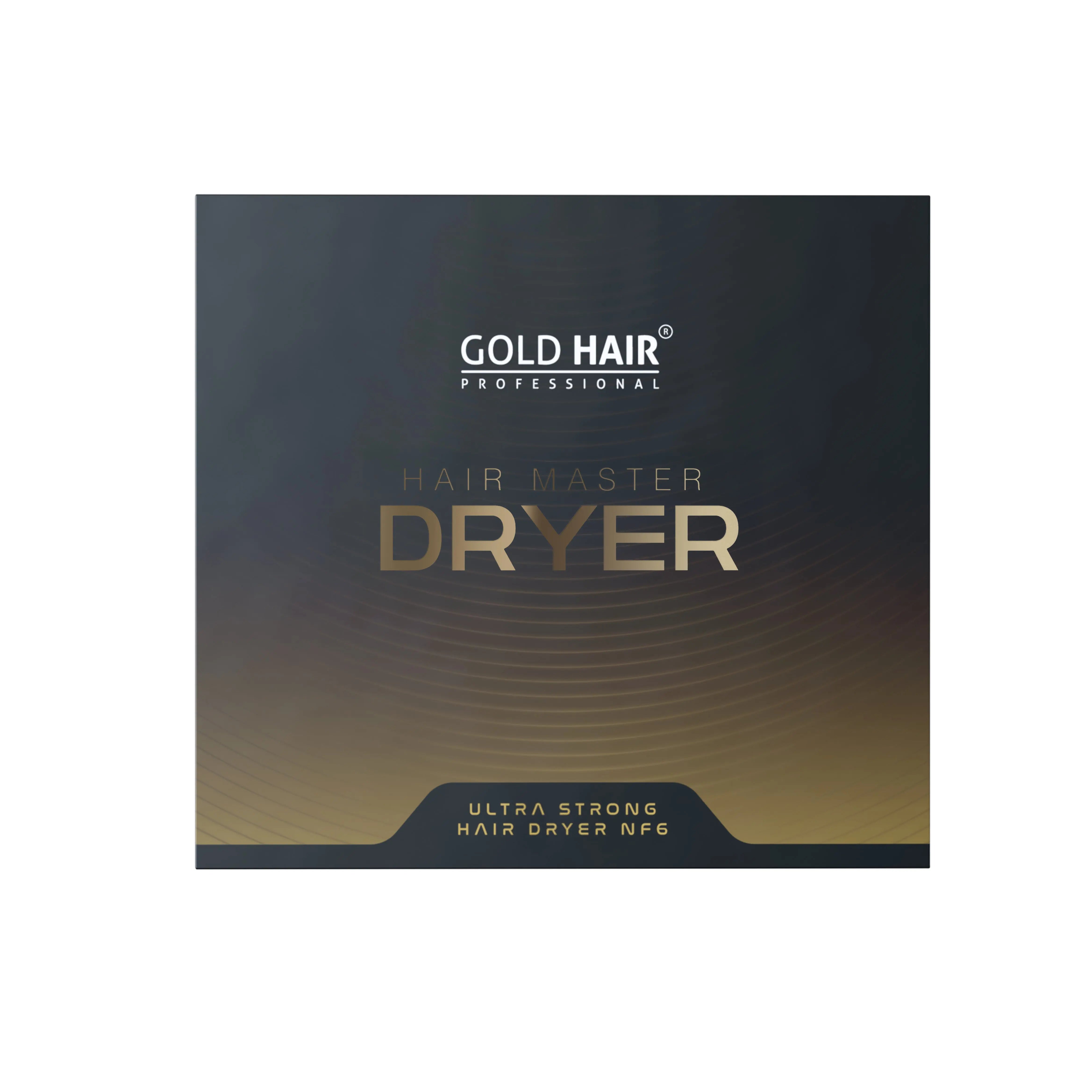 مجفف شعر «Gold Hair Professional Master» بقوة 2600 واط، من فئة صالونات التجميل