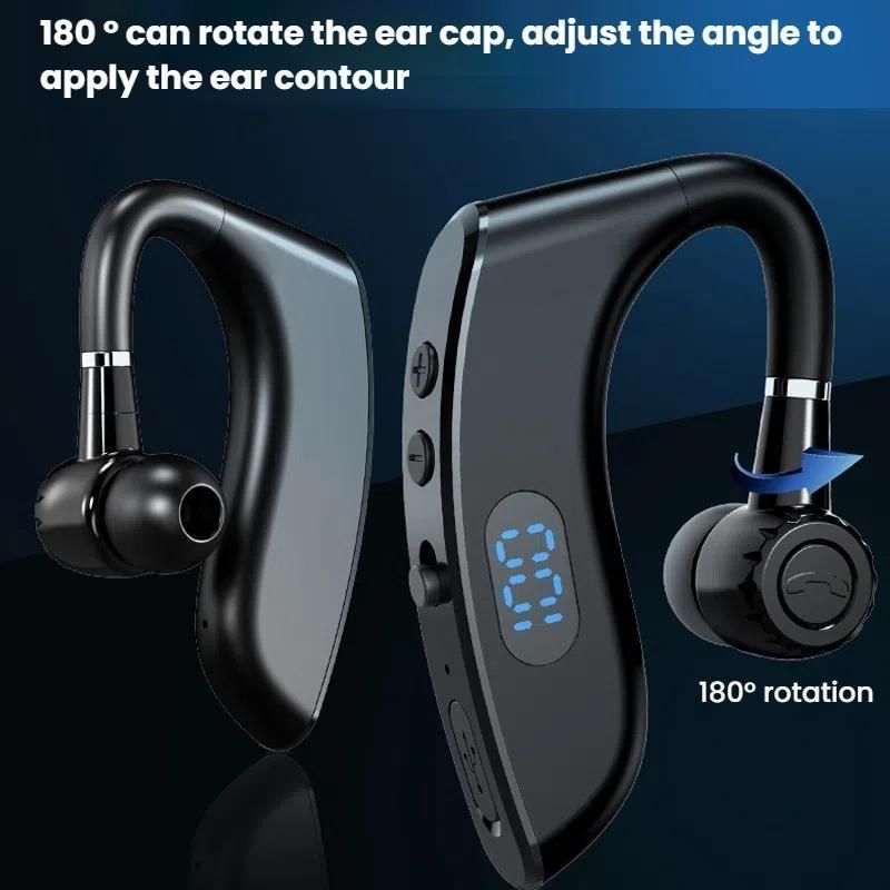 On-Ear Business Digital Display Bluetooth Earphone V18
