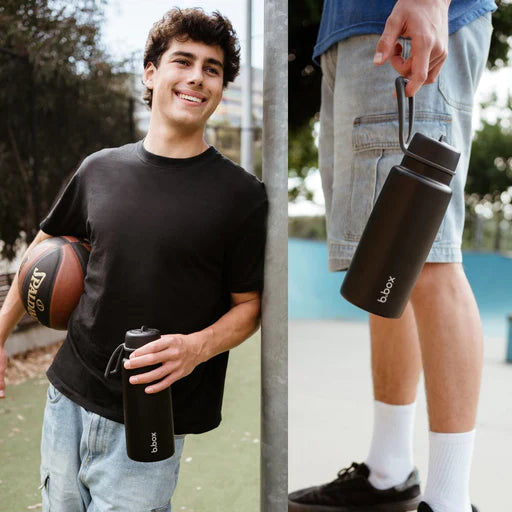 Insulated Flip Top Bottle 1L -Deep Space