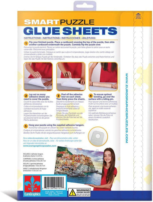 Smart Puzzle Glue Sheets