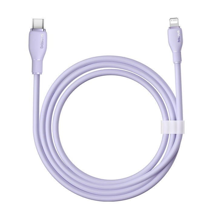 Baseus Pudding Series Type-C to Lightning Charging Cable 20W, 1.2M, Purple