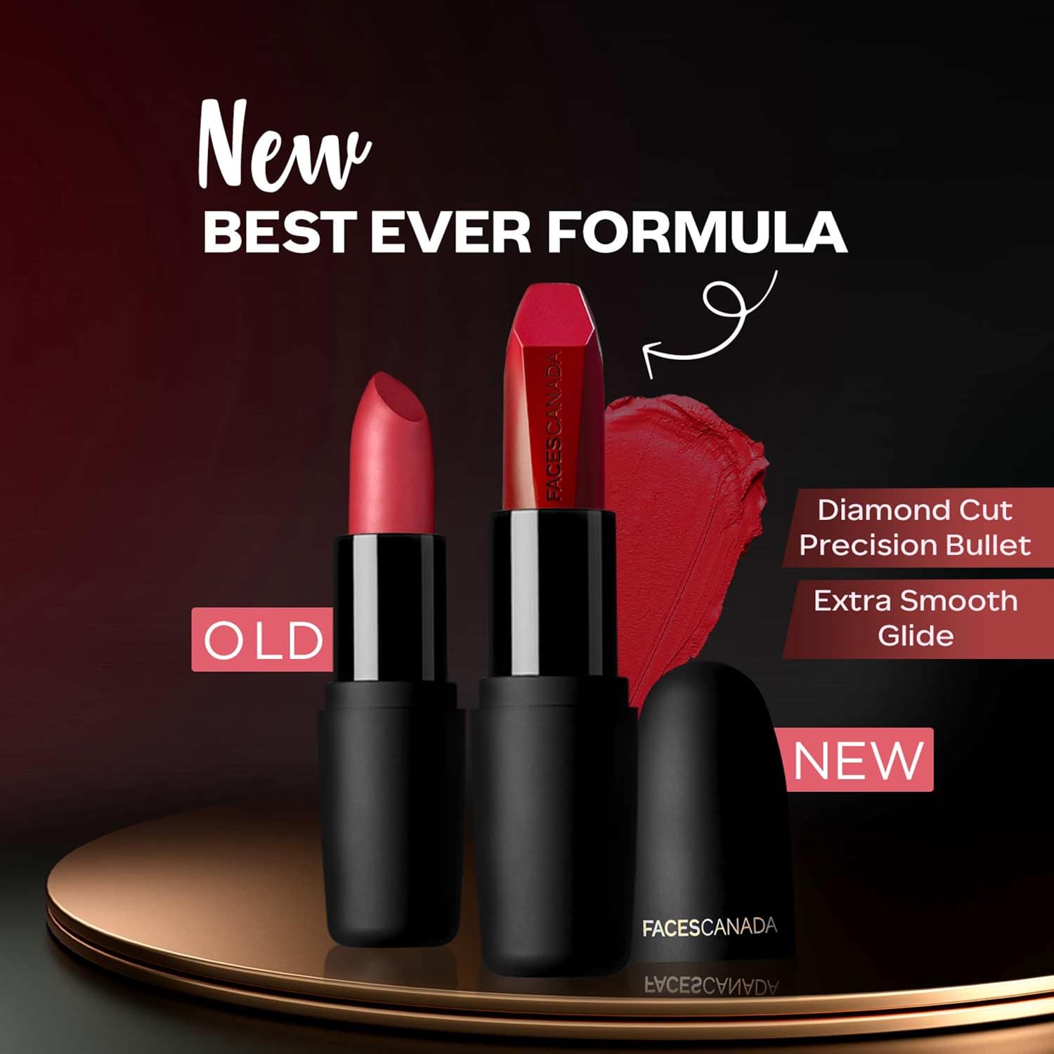 Faces Canada Weightless Matte Finish Lipstick Maroon Love 06 4.5g