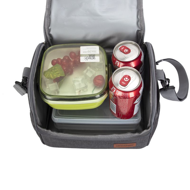Space Theme Insulated Lunch Bag with Shoulder Strap