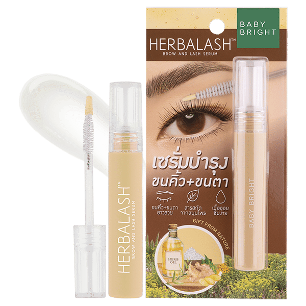 HERBALASH BROW AND LASH SERUM 3G BABY BRIGHT (M)