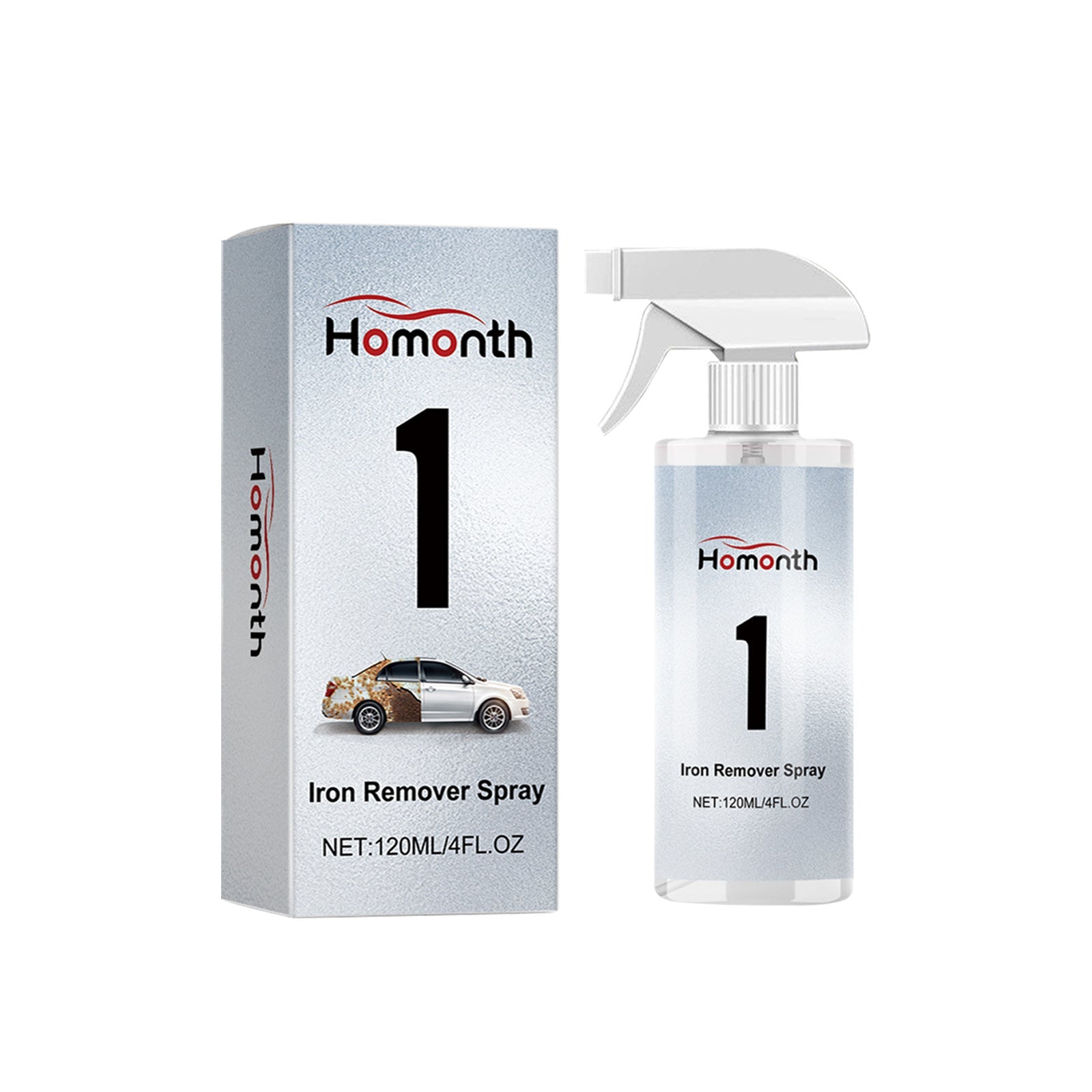 Car Rust Remover, Fast Cleaning and Rust Removal, Auto Decontamination, Easy to Use ,120ml