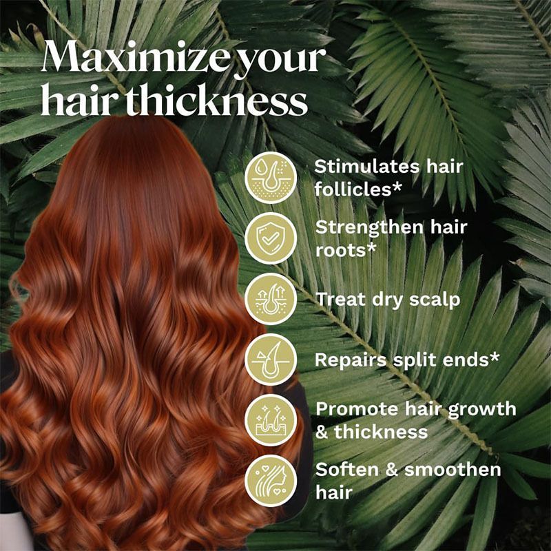Hair Growth Serum, Natural Scalp Detox Oil, Nourishing Repair Hair Care Oil 30ml With Gift Box