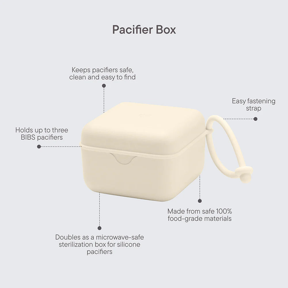 BIBS Pacifier Box — Blush