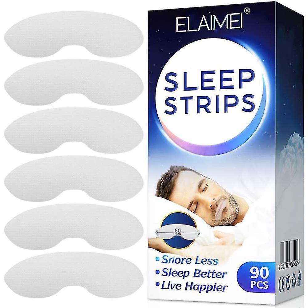 90 Pack Sleep Strips Sleeping Mouth Tape Anti-snoring Closed-mouth Patch