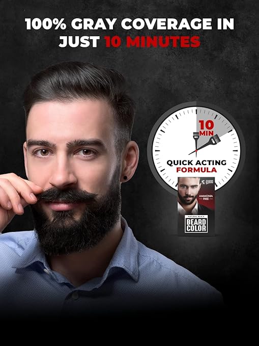 Beardo Beard Color Black 60ml