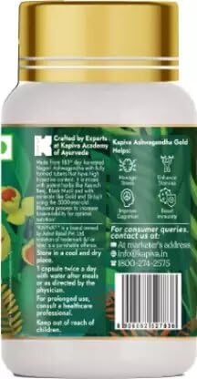 Kapiva Ashwagandha Gold 30 Capsules