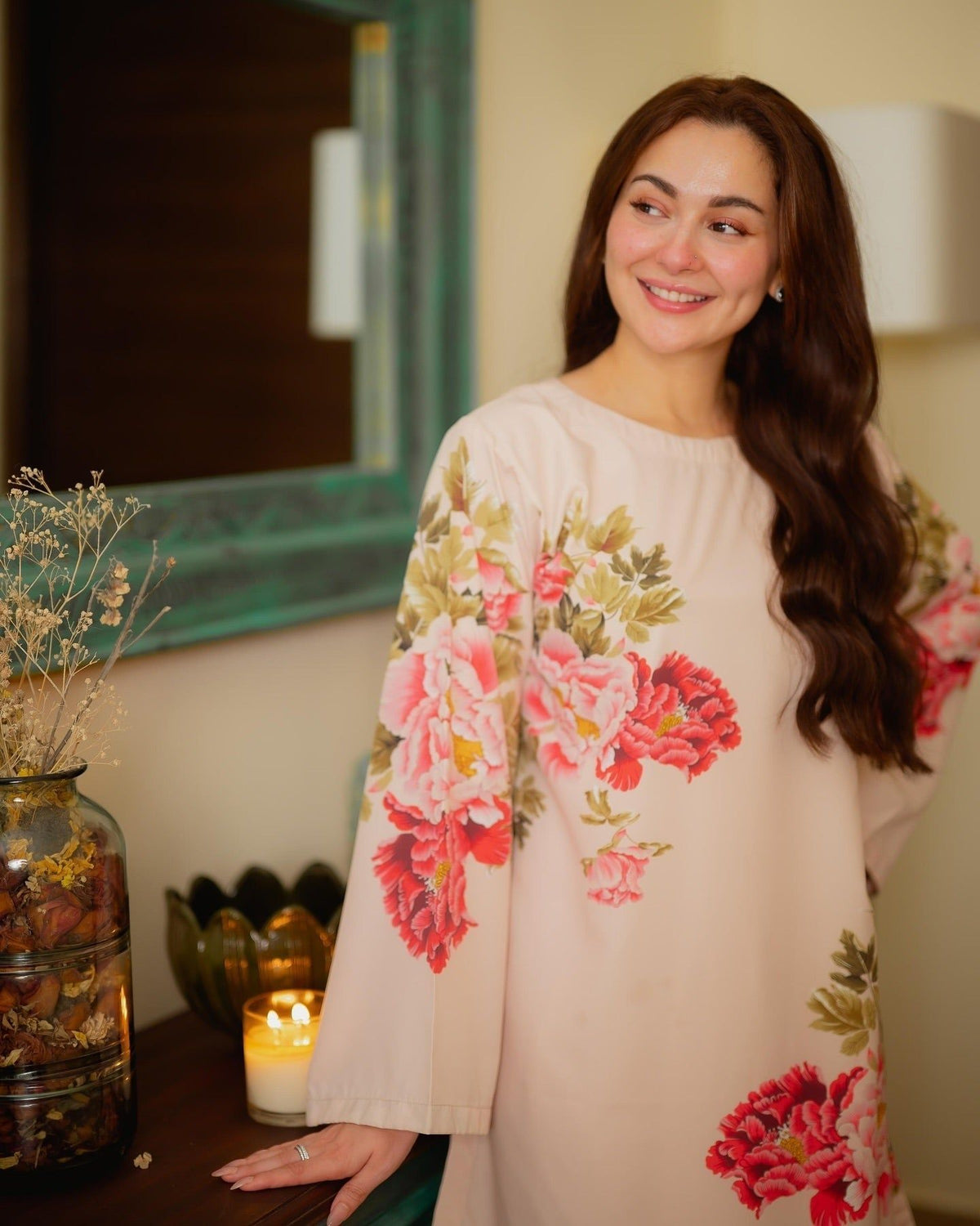 Fab Zone Designer Party Wear Look Top & Plazzo Co-ords Set