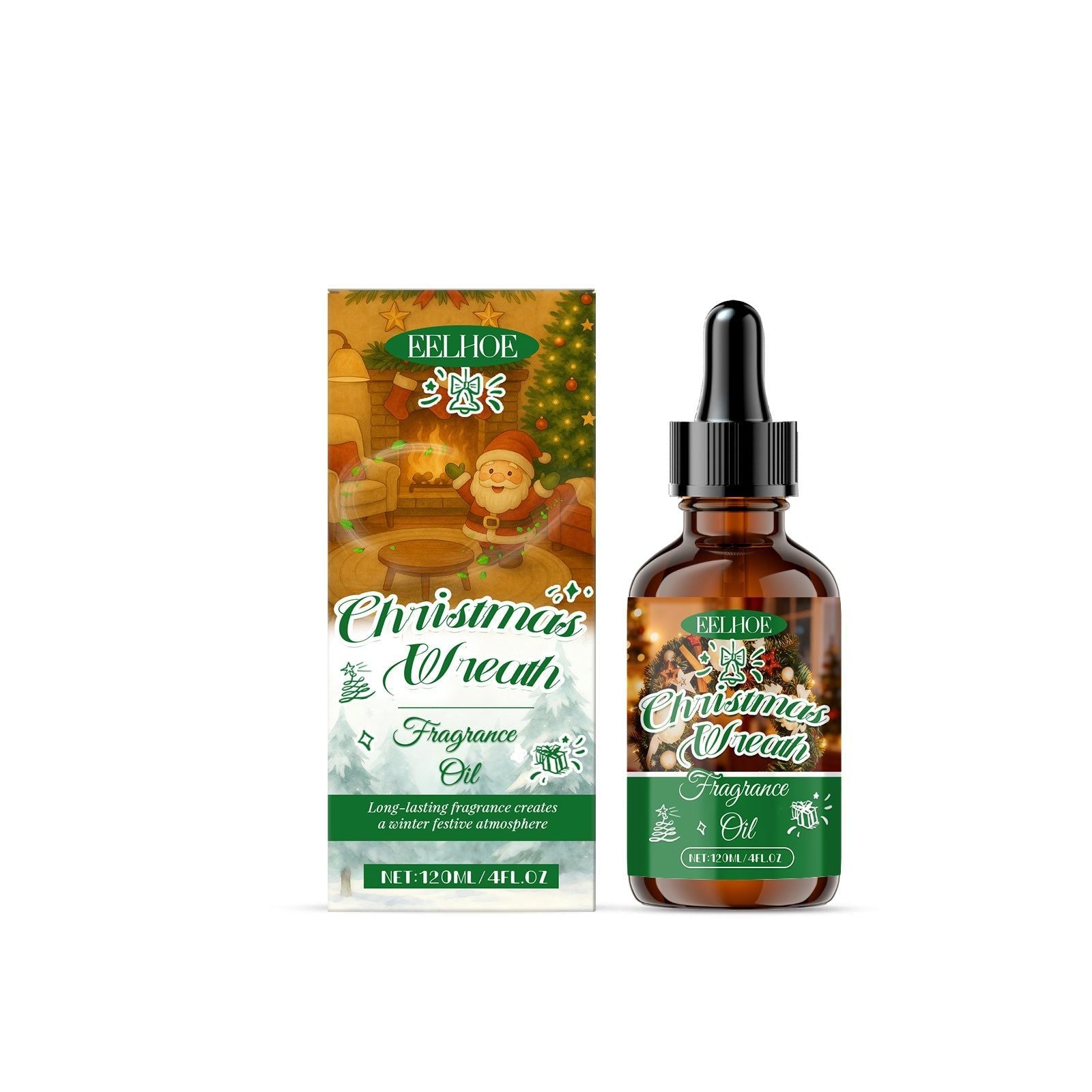 Christmas Essential Oil, Fresh Air, Cozy Home Aroma, DIY Scented Candles ,120ml