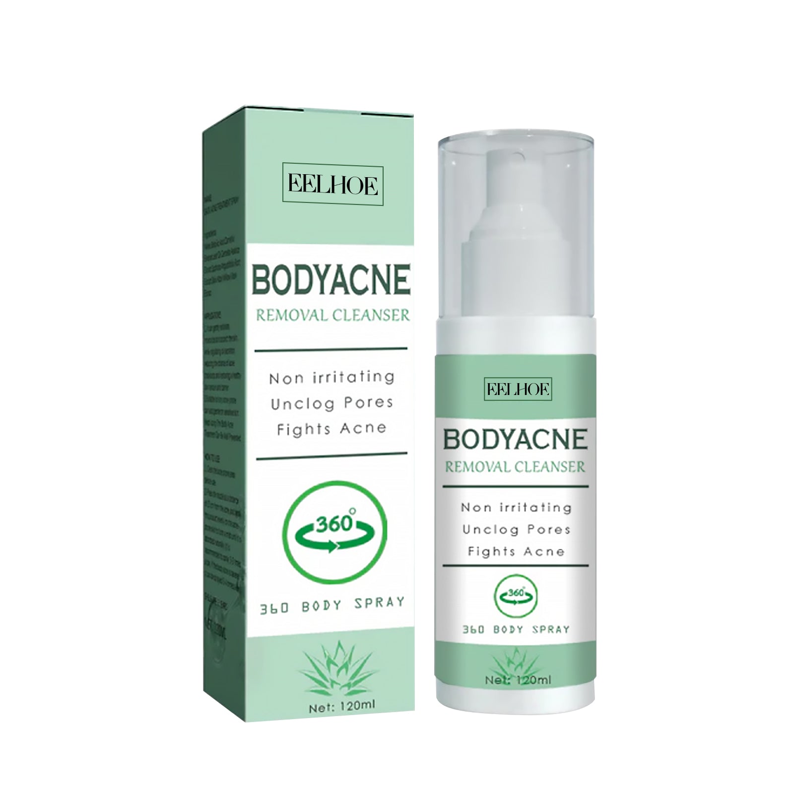 Body Care Spray, Gentle Acne & Moisturizing Mist, Skin Repair, Hydrating, Clear Skin ,120ml