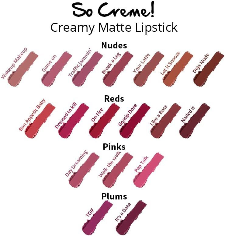 Nykaa So Creme! Creamy Matte Lipstick  Nailed It